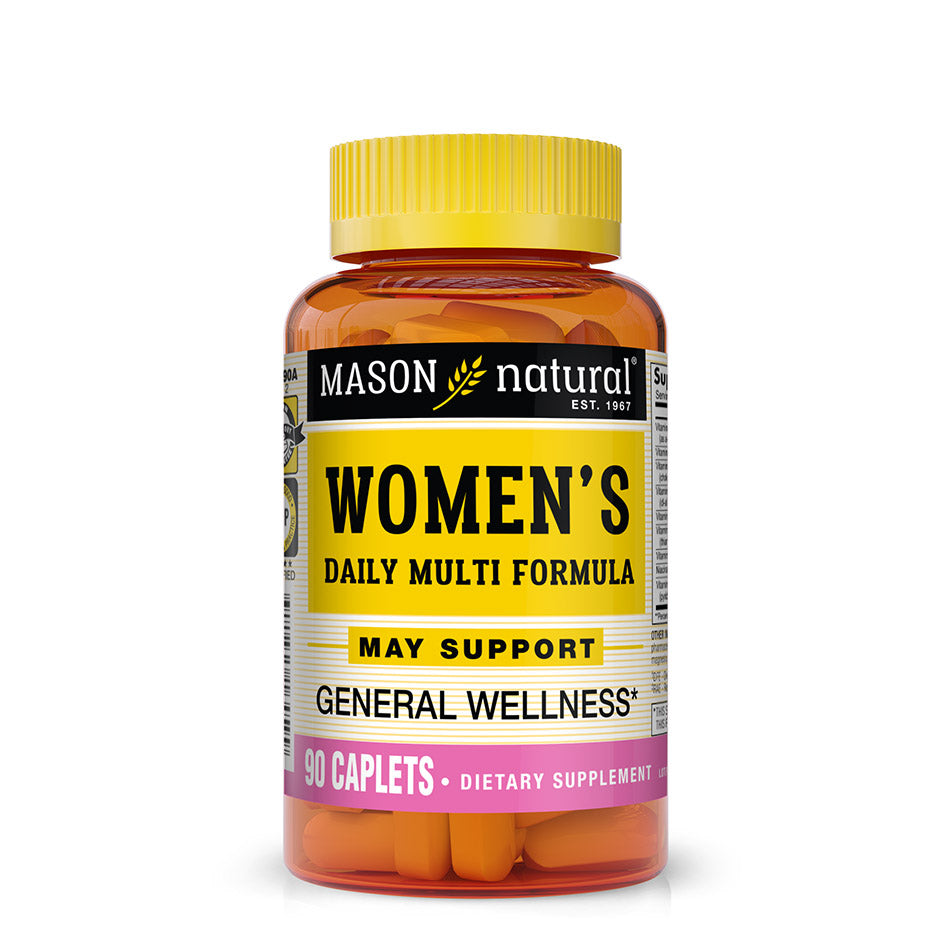 Mason Natural Multivitamines pour Femme - Women's Daily Multi Formula 90 Caplets