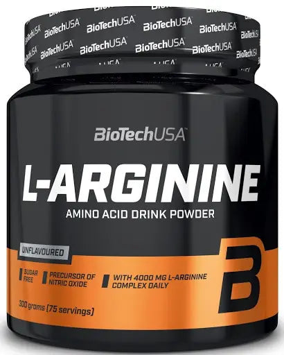 Biotech USA L-Arginine Pure 300g (150 Servings)