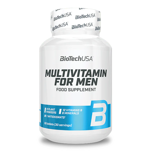 Biotech USA Multivitamin For Men 60 Comprimés (30 Servings)