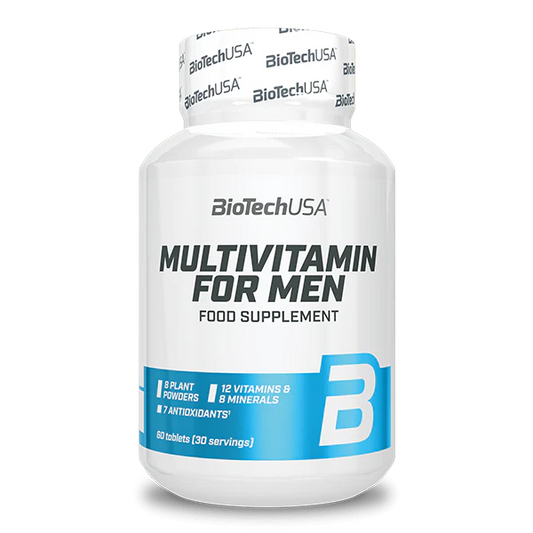 Biotech USA Multivitamin For Men 60 Comprimés (30 Servings)