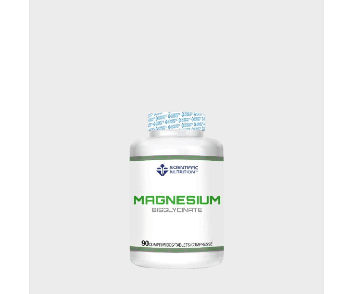 Scientiffic Nutrition Magnesium Bisglycinate + Vit B6 90 Tablets - Soutient la Fonction Musculaire et Nerveuse