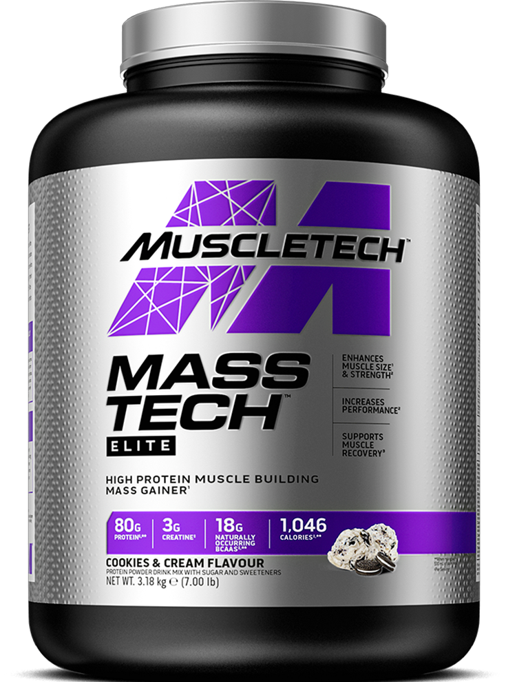 Muscletech Mass Tech Elite 2.72kg - Mass Gainer