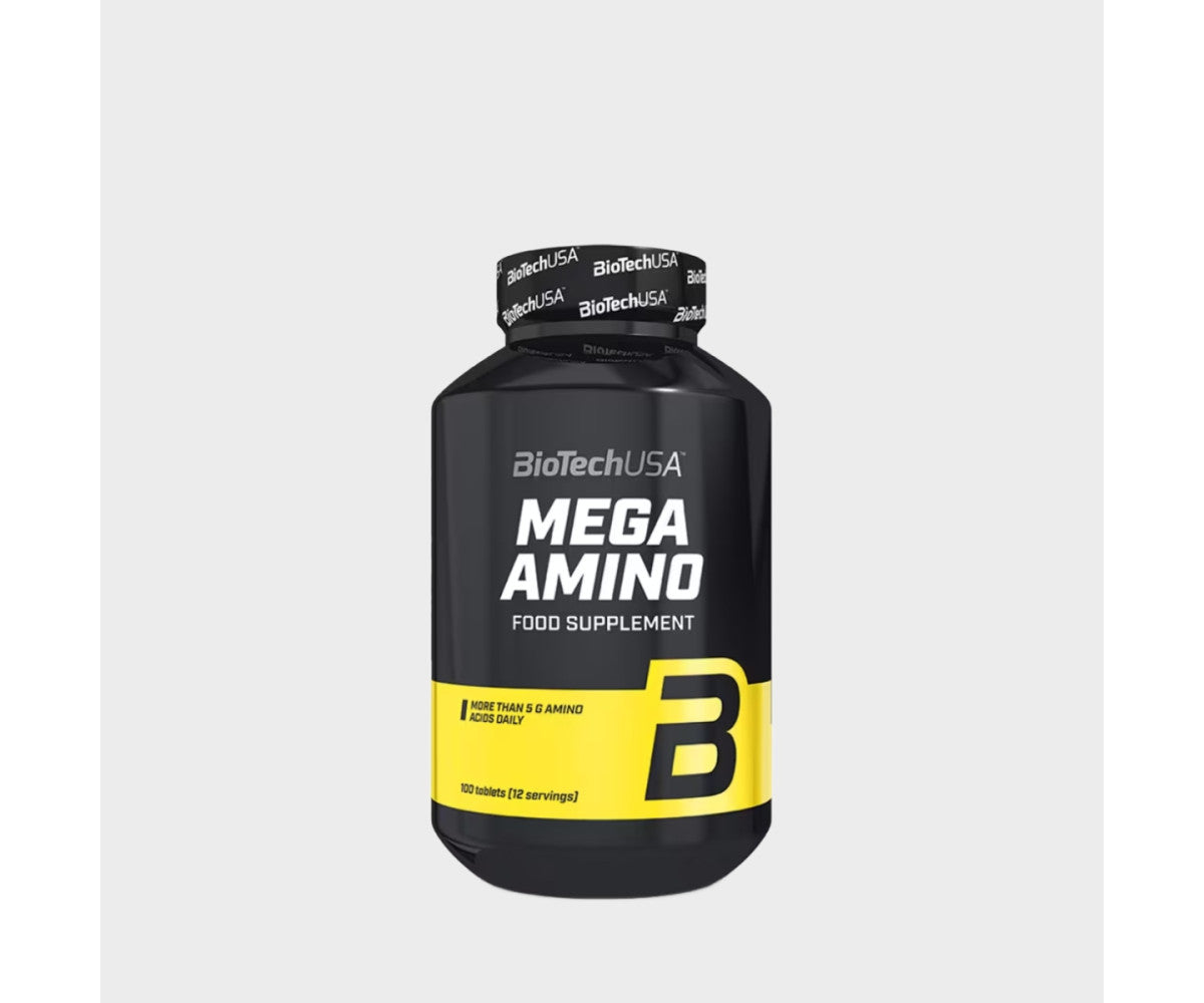 Biotech USA Mega Amino 100 Comprimés (12 Servings)